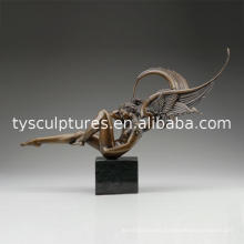 China Best large outdoor bronze sculpture metal statue garden Bronze